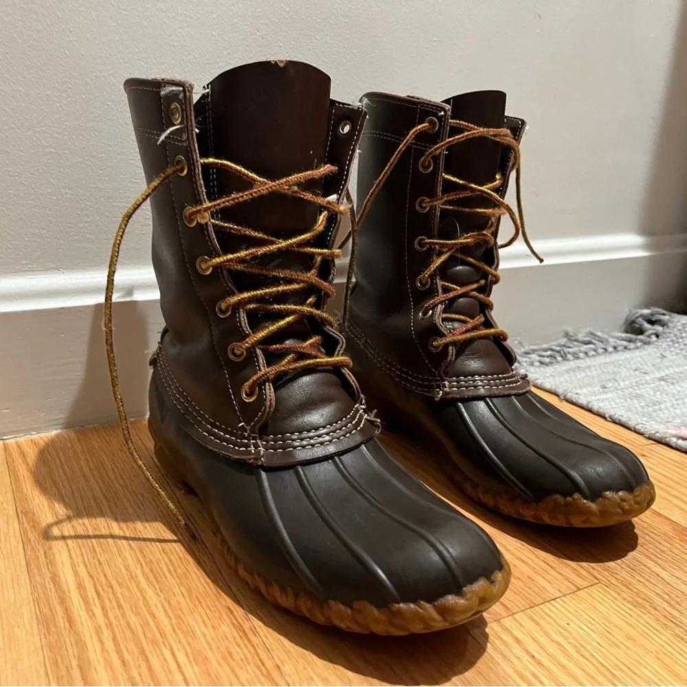 Vintage LLBean boots size 8 - Picture 6 of 14